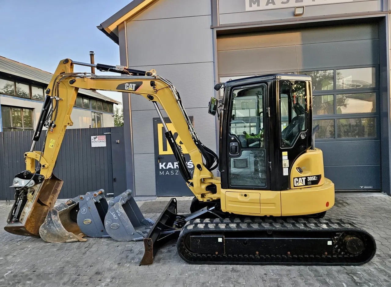 2018 Cat 305 E2, 2 931 mth, dovoz Skladem v EU — foto 8 z 20