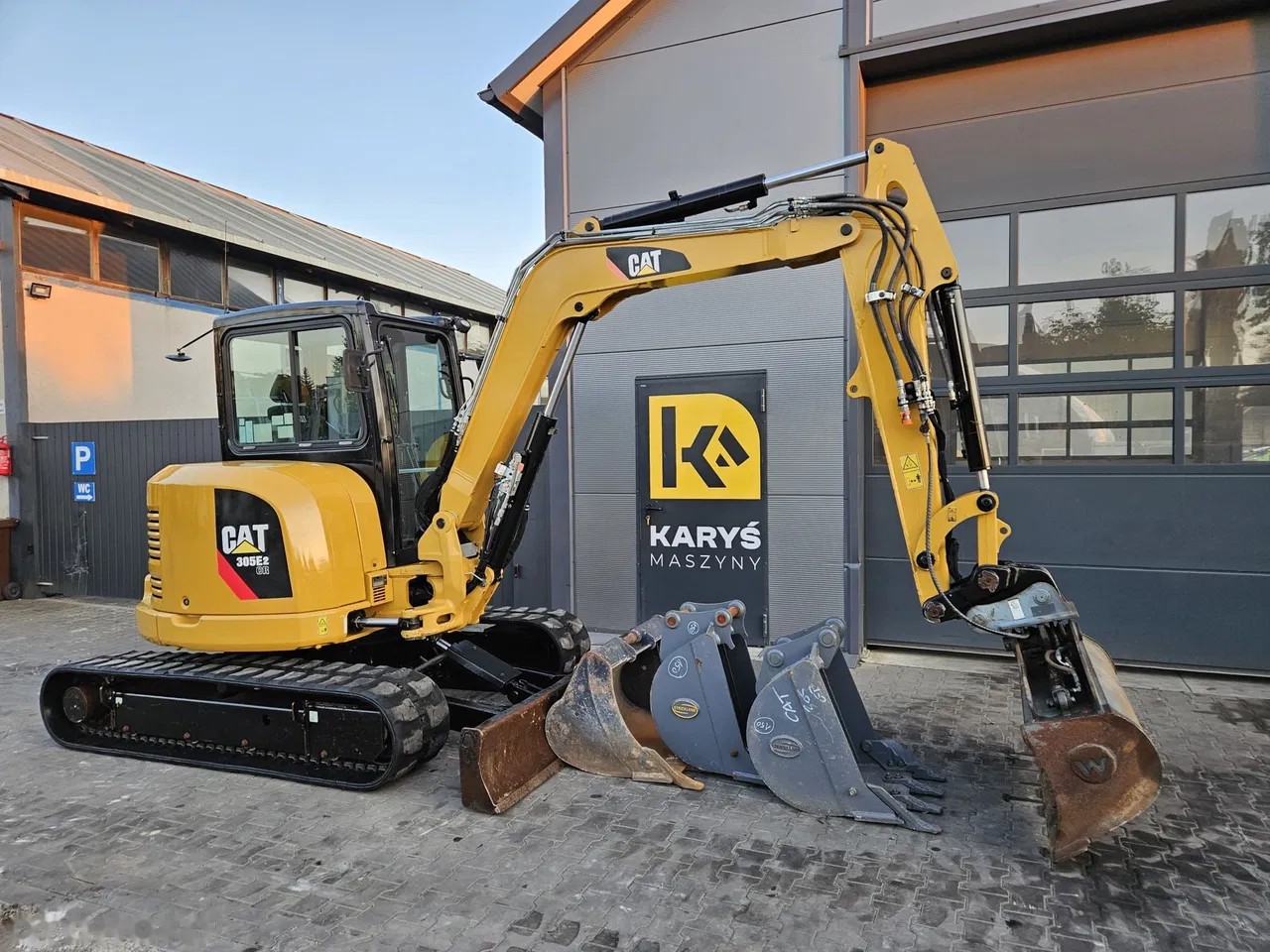 2018 Cat 305 E2, 2 931 mth, dovoz Skladem v EU — foto 9 z 20