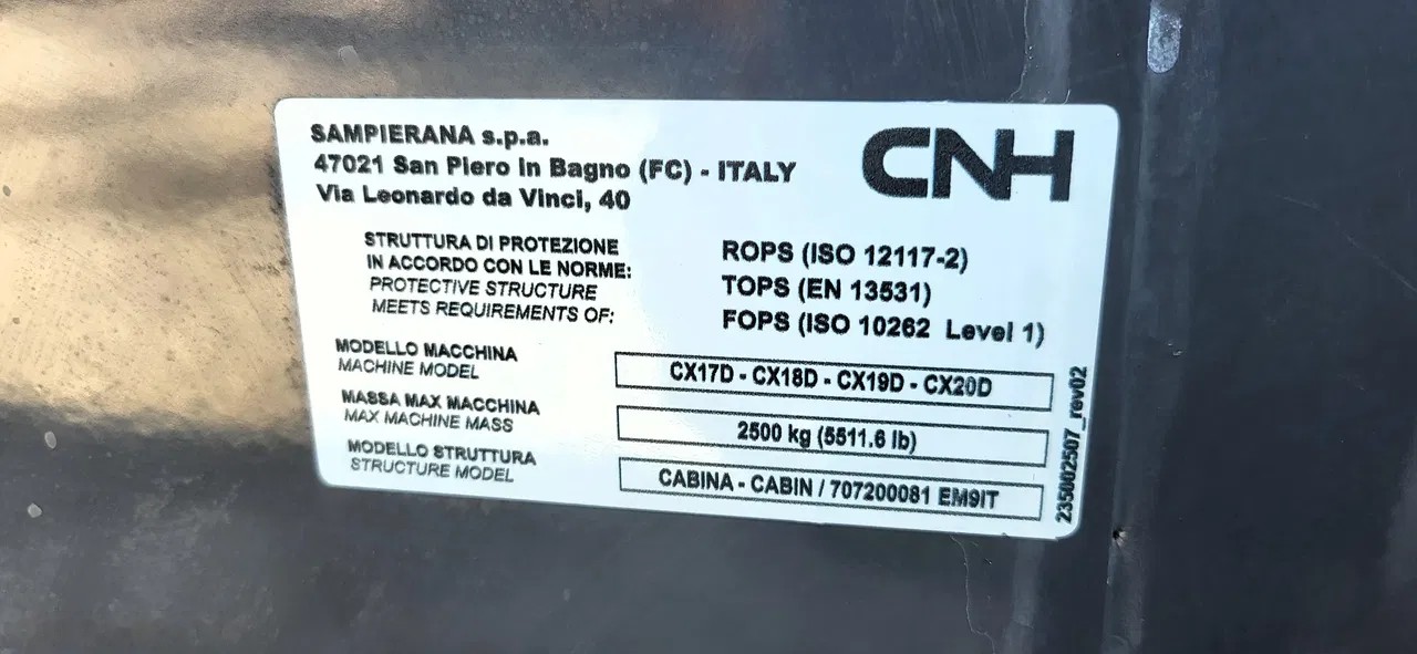 2025 Case CX19D, 5 mth, dovoz Skladem v EU — foto 11 z 11