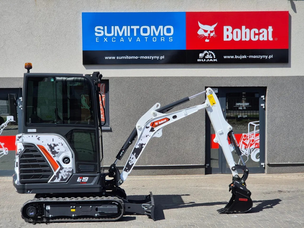 2026 Bobcat E19, dovoz Skladem v EU — foto 1