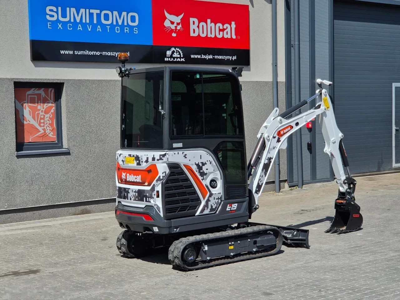2026 Bobcat E19, dovoz Skladem v EU — foto 5 z 19