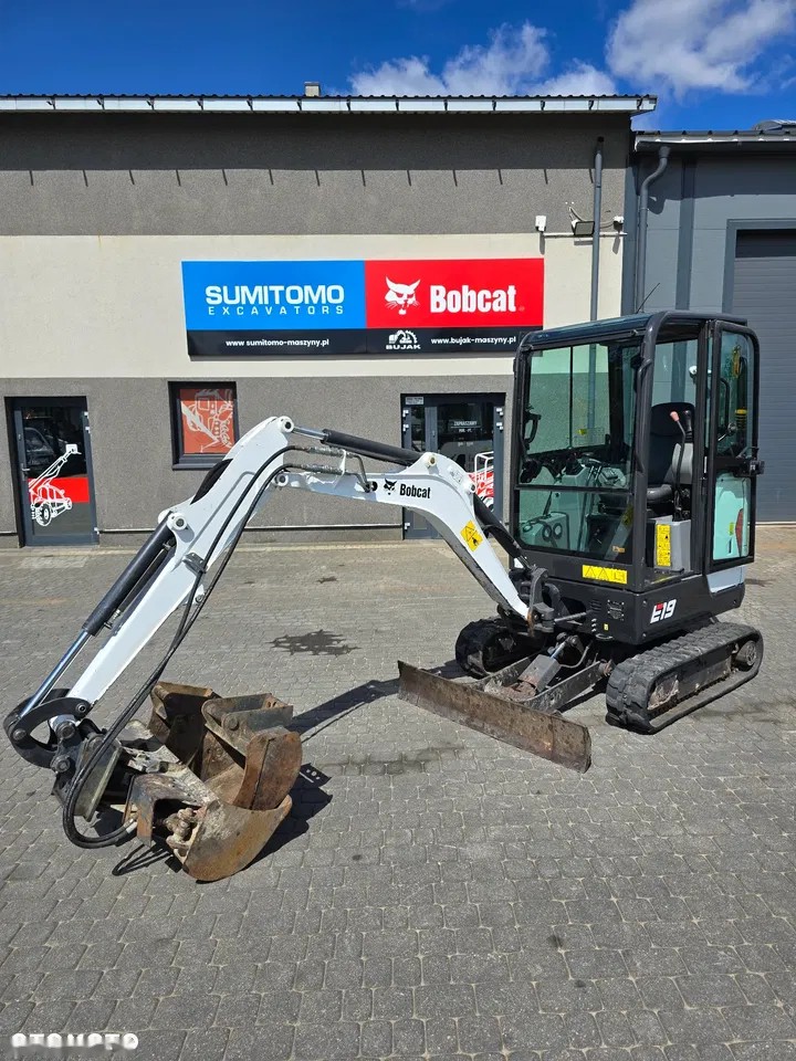 2019 Bobcat E19, 1 000 mth, dovoz Skladem v EU — foto 1