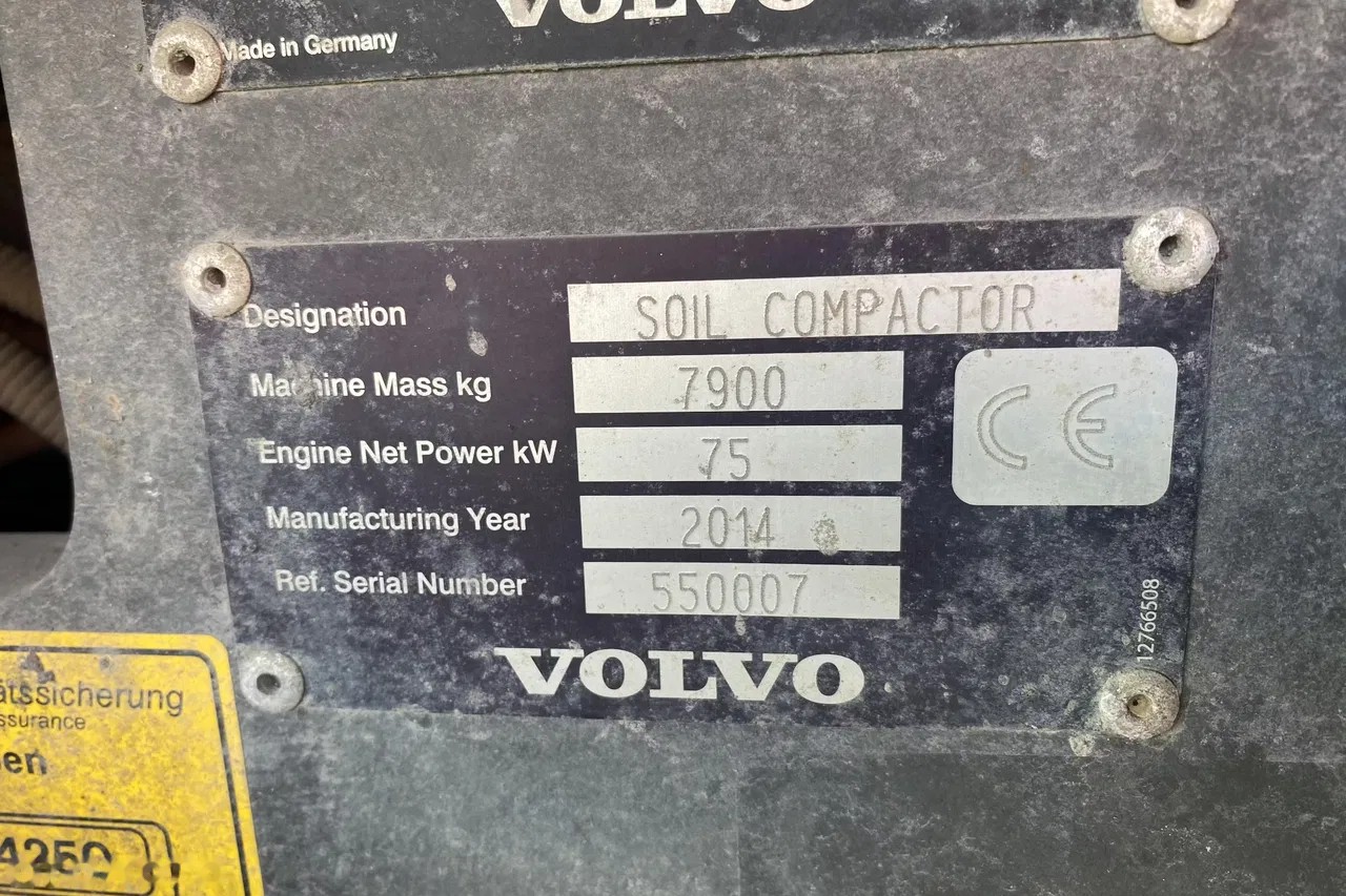 2014 Volvo SD75, 1 508 mth, dovoz Skladem v EU — foto 16 z 22