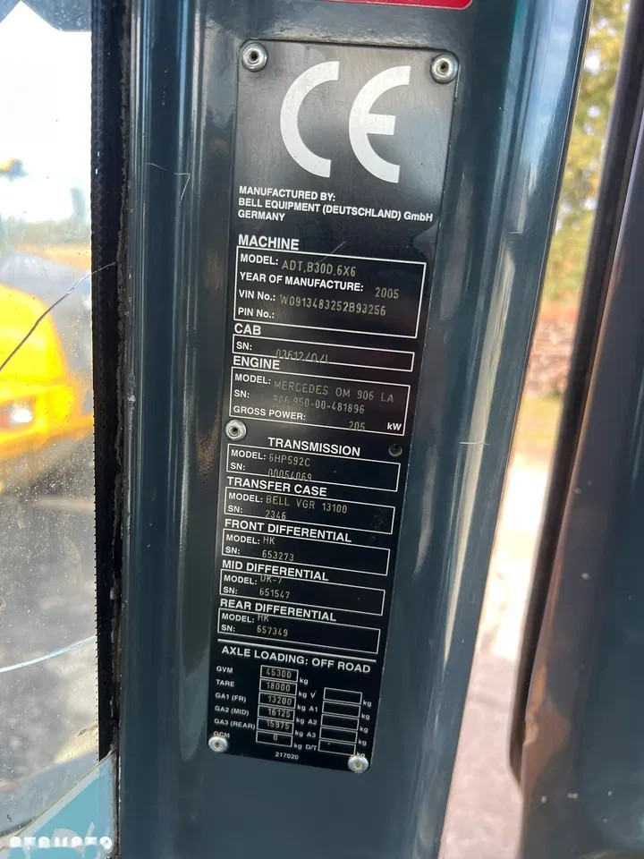 2005 Bell B30D, 20 700 mth, dovoz Skladem v EU — foto 8 z 10