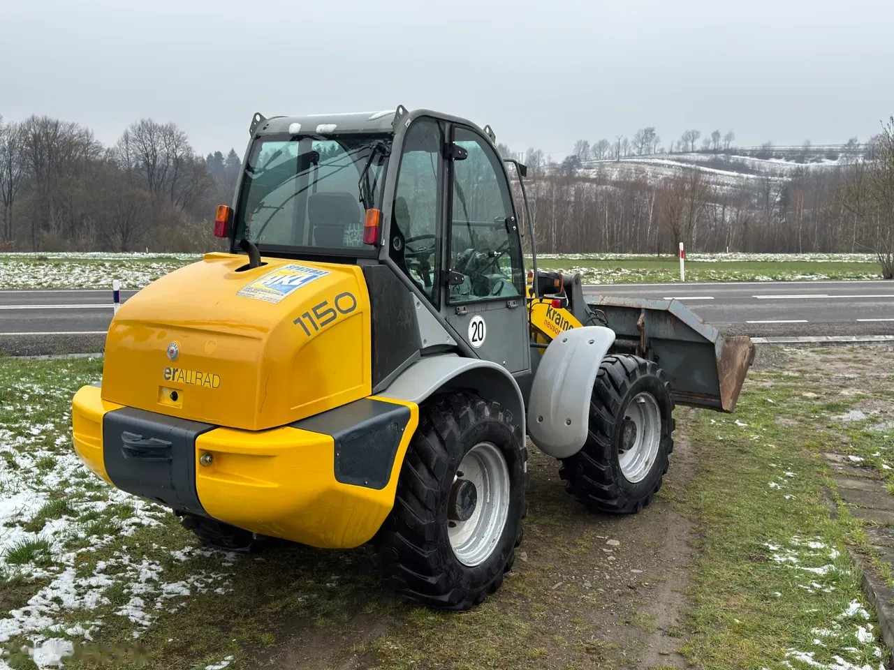 2007 Kramer 1150, 9 500 mth, dovoz Skladem v EU — foto 12 z 21