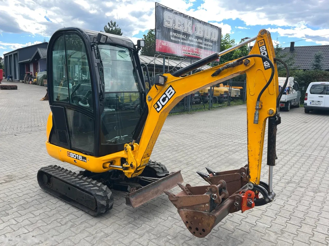 2012 JCB 8018 CTS, 1 344 mth, dovoz Skladem v EU — foto 3 z 21