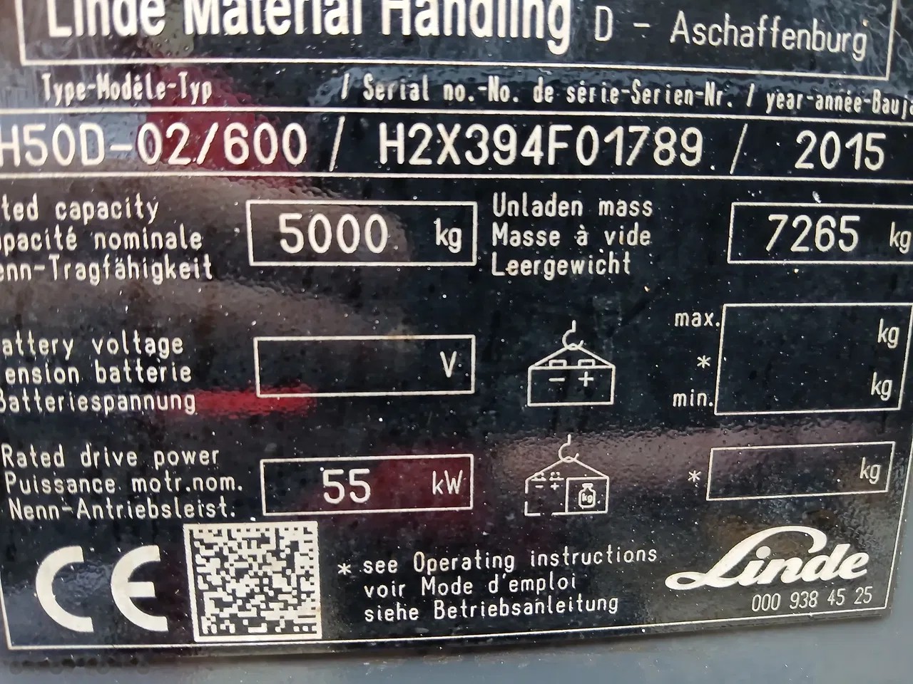 2015 Linde, 12 000 mth, dovoz Skladem v EU — foto 8 z 24