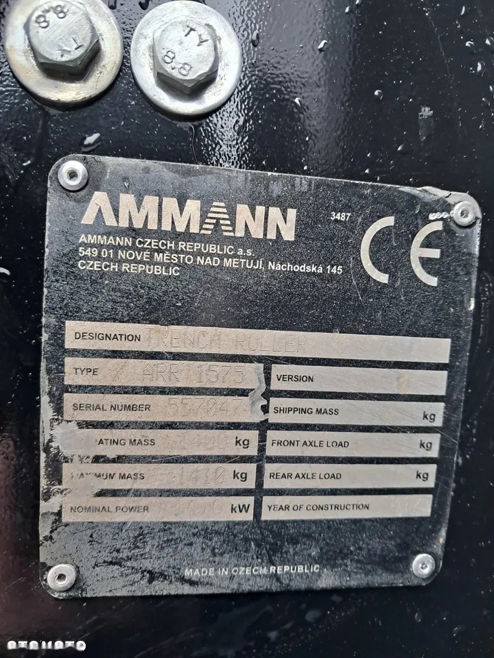 2017 Ammann RAMMAX 1575, 777 mth, dovoz Skladem v EU — foto 9 z 11