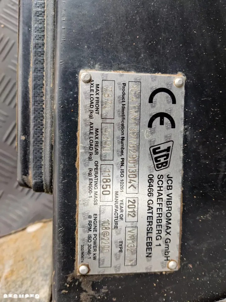2012 JCB VM132, 3 401 mth, dovoz Skladem v EU — foto 2 z 24