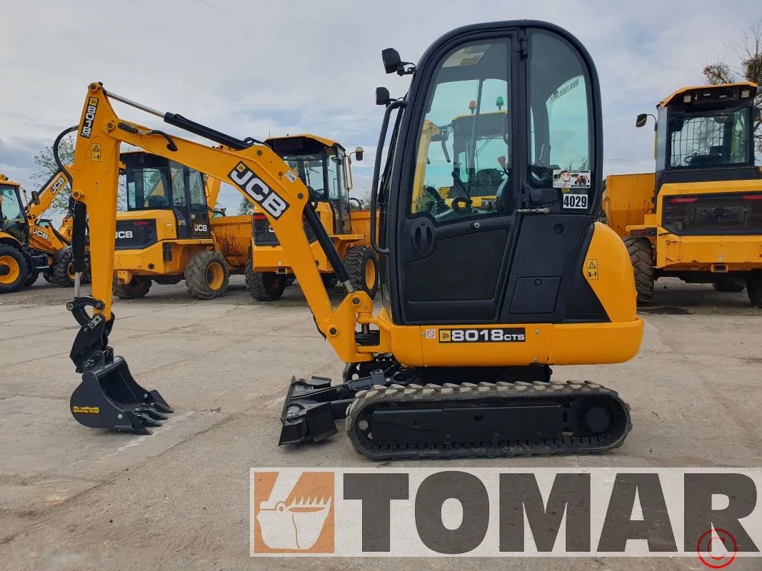 2016 JCB 8018, 3 158 mth, dovoz Skladem v EU — foto 1