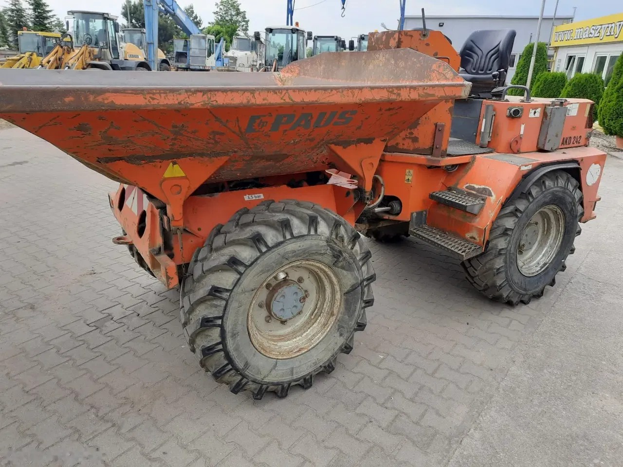 2000 Paus AKD, 3 370 mth, dovoz Skladem v EU — foto 12 z 17