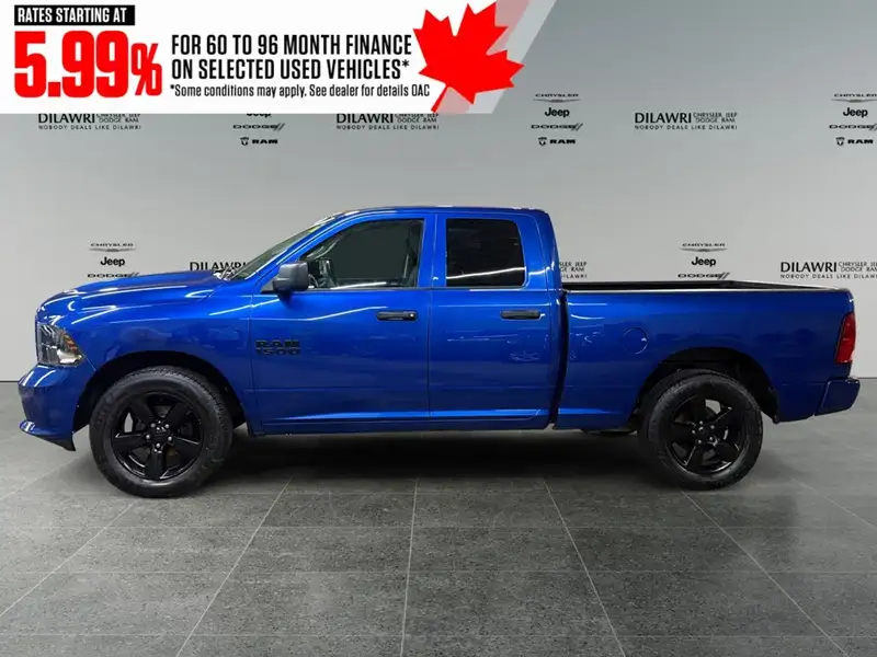 2018 RAM 1500 ST, modrá, 80 214 km, dovoz Kanada — foto 2 z 12