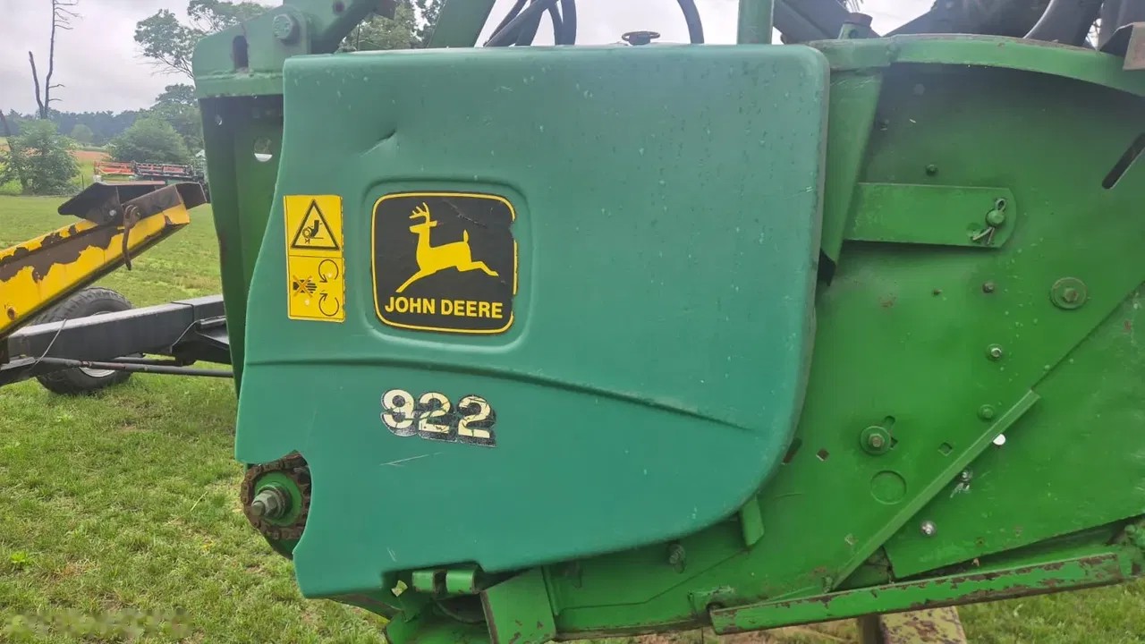 2001 John Deere 922, dovoz Skladem v EU — foto 7 z 7