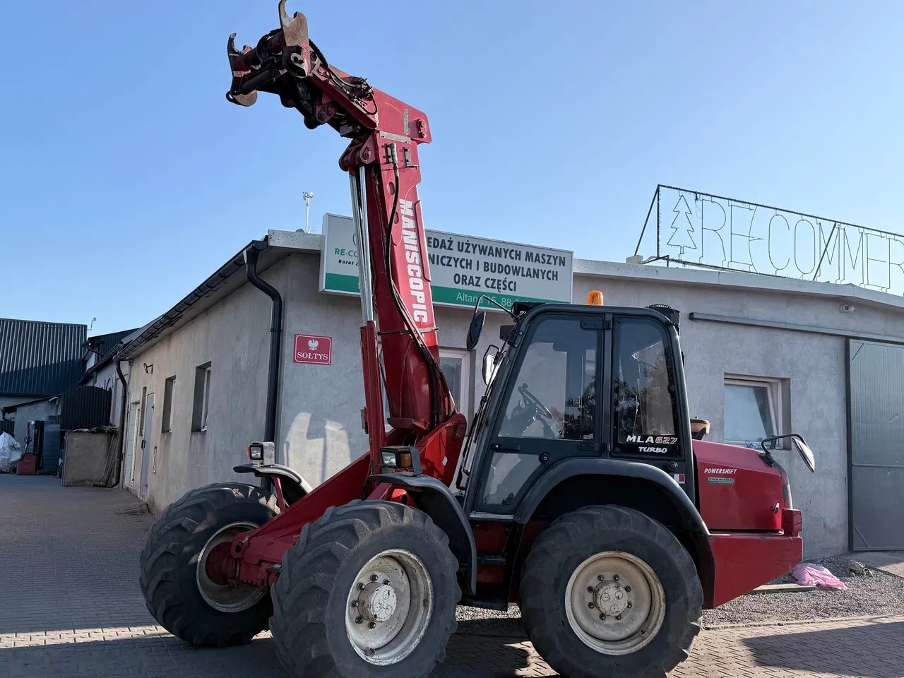 1999 Manitou MLA 627, 6 500 mth, dovoz Skladem v EU — foto 1