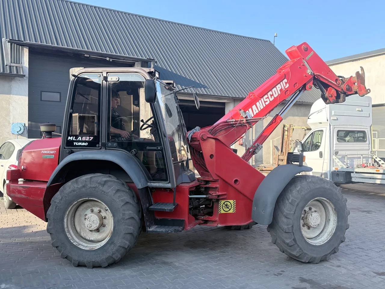 1999 Manitou MLA 627, 6 500 mth, dovoz Skladem v EU — foto 4 z 5
