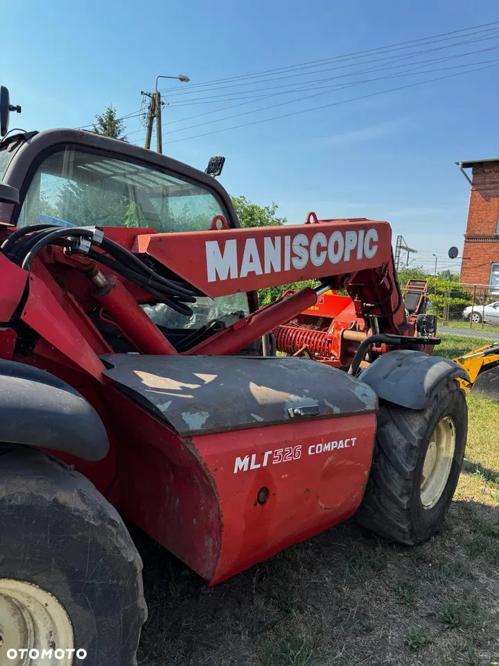2002 Manitou MLT526 Compact, 8 600 mth, dovoz Skladem v EU — foto 12 z 15