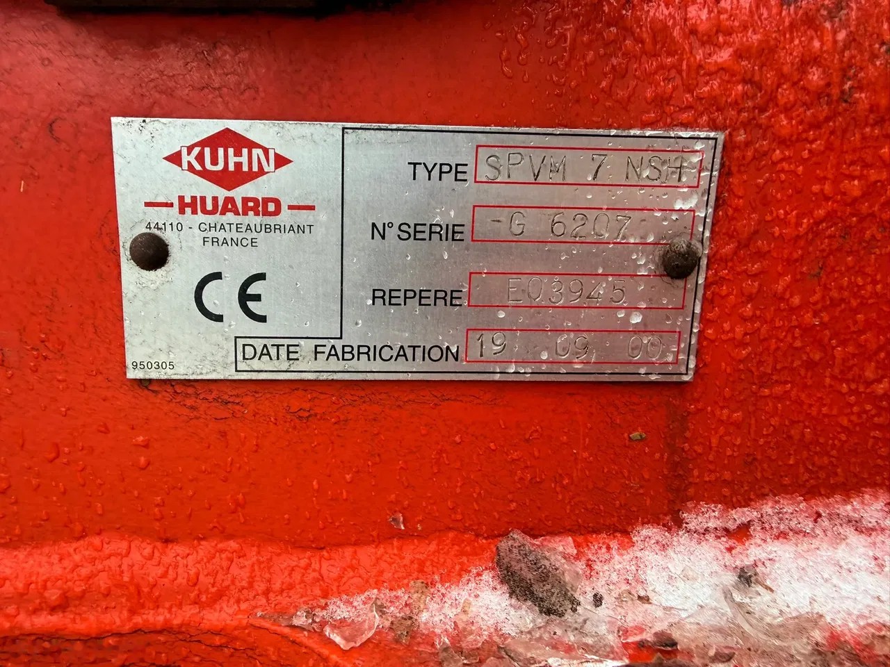 2000 Kuhn Vari Manager, dovoz Skladem v EU — foto 16 z 16