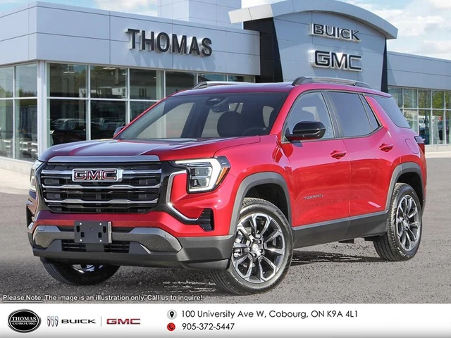 2027 GMC Terrain AWD Elevation AWD Elevation, červená, 6 km, dovoz Kanada — foto 1
