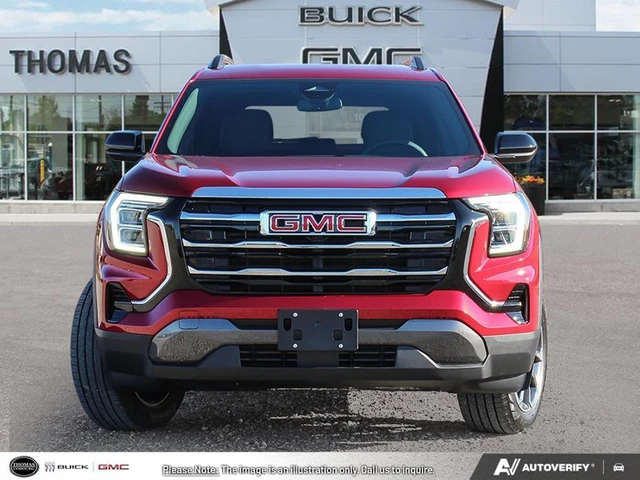 2027 GMC Terrain AWD Elevation AWD Elevation, červená, 6 km, dovoz Kanada — foto 2 z 5