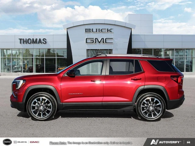 2027 GMC Terrain AWD Elevation AWD Elevation, červená, 6 km, dovoz Kanada — foto 3 z 5