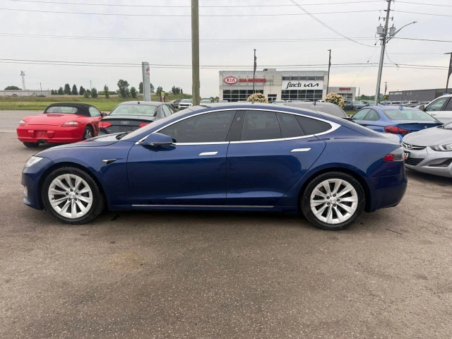 2020 Tesla Model S LONG RANGE, modrá, 156 302 km, dovoz Kanada — foto 2 z 13