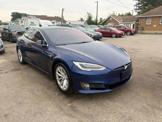 2020 Tesla Model S LONG RANGE, modrá, 156 302 km, dovoz Kanada — foto 7 z 13
