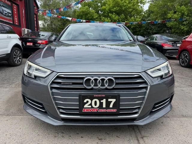 2017 Audi A4 Technik, šedá, 107 516 km, dovoz Kanada — foto 2 z 5