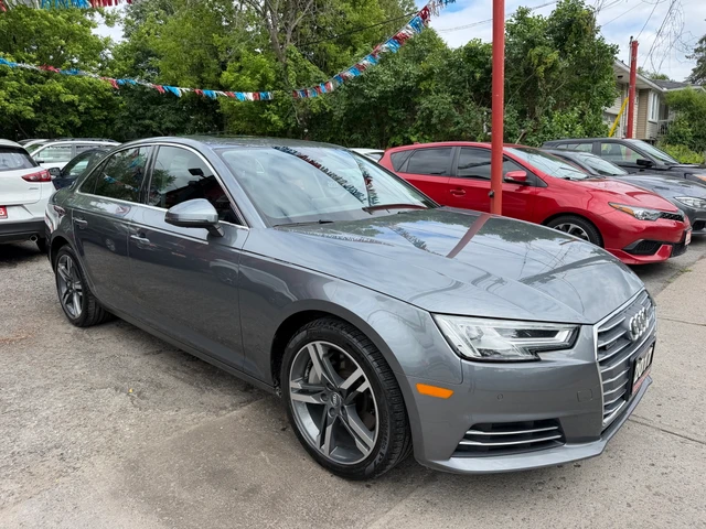 2017 Audi A4 Technik, šedá, 107 516 km, dovoz Kanada — foto 3 z 5