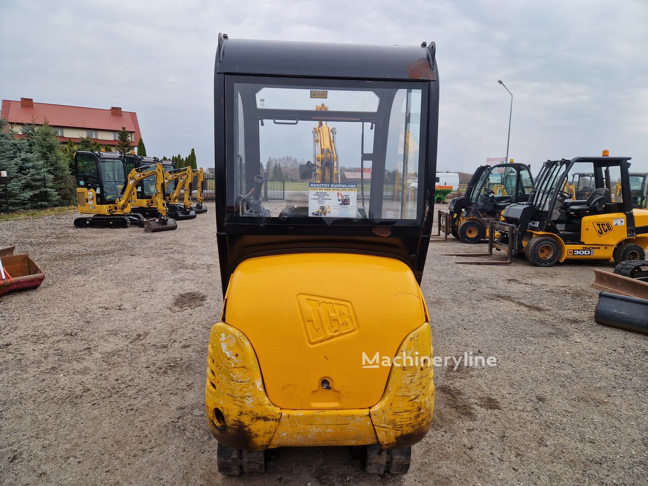 2003 JCB 8015, 3 000 mth, dovoz Skladem v EU — foto 3 z 14