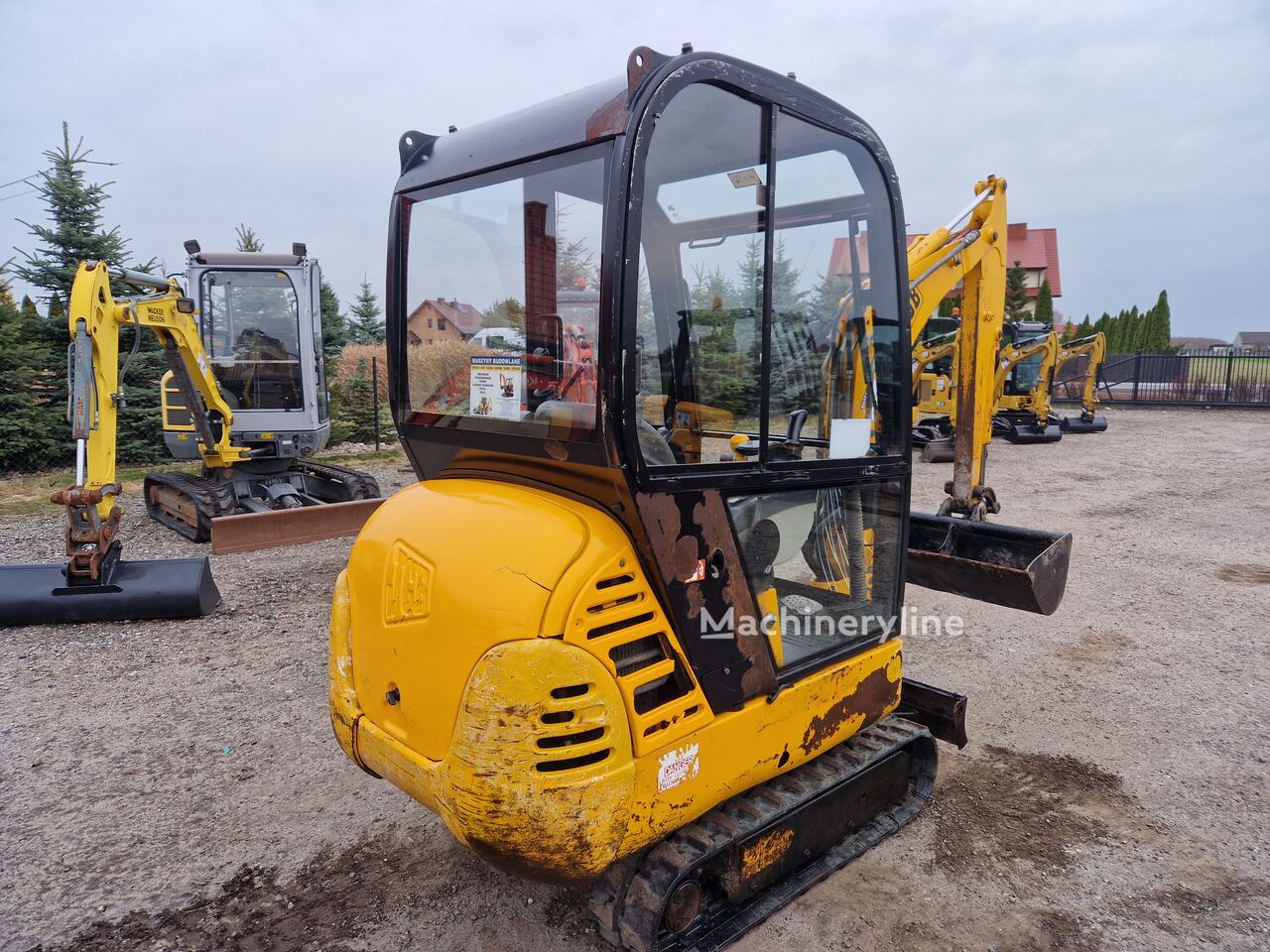 2003 JCB 8015, 3 000 mth, dovoz Skladem v EU — foto 4 z 14