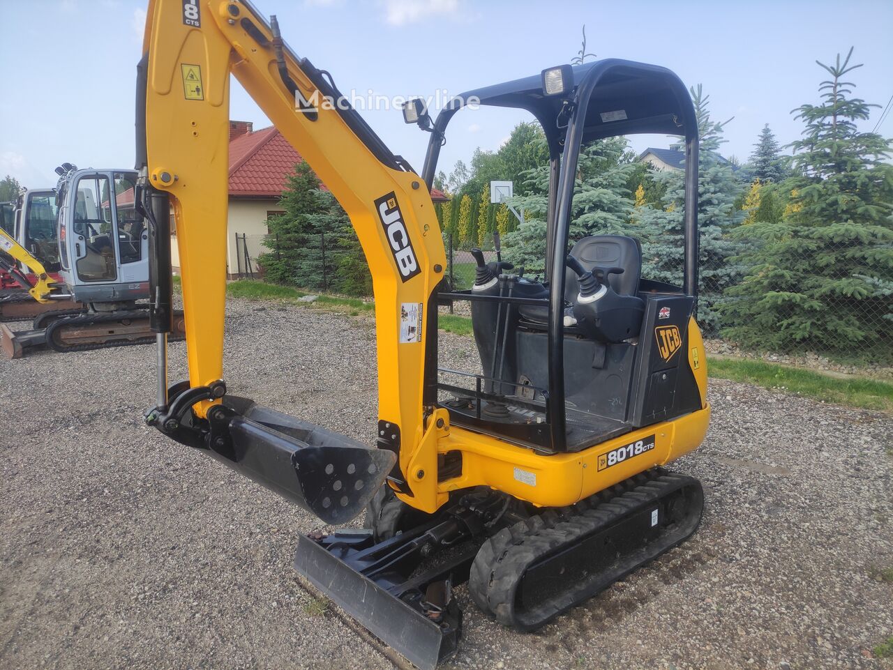 2014 JCB 8018, 3 700 mth, dovoz Skladem v EU — foto 2 z 11
