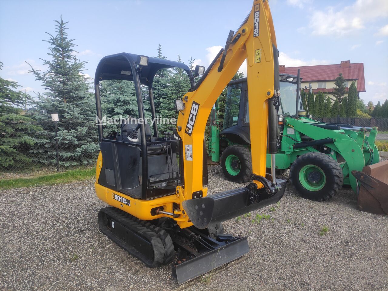 2014 JCB 8018, 3 700 mth, dovoz Skladem v EU — foto 4 z 11