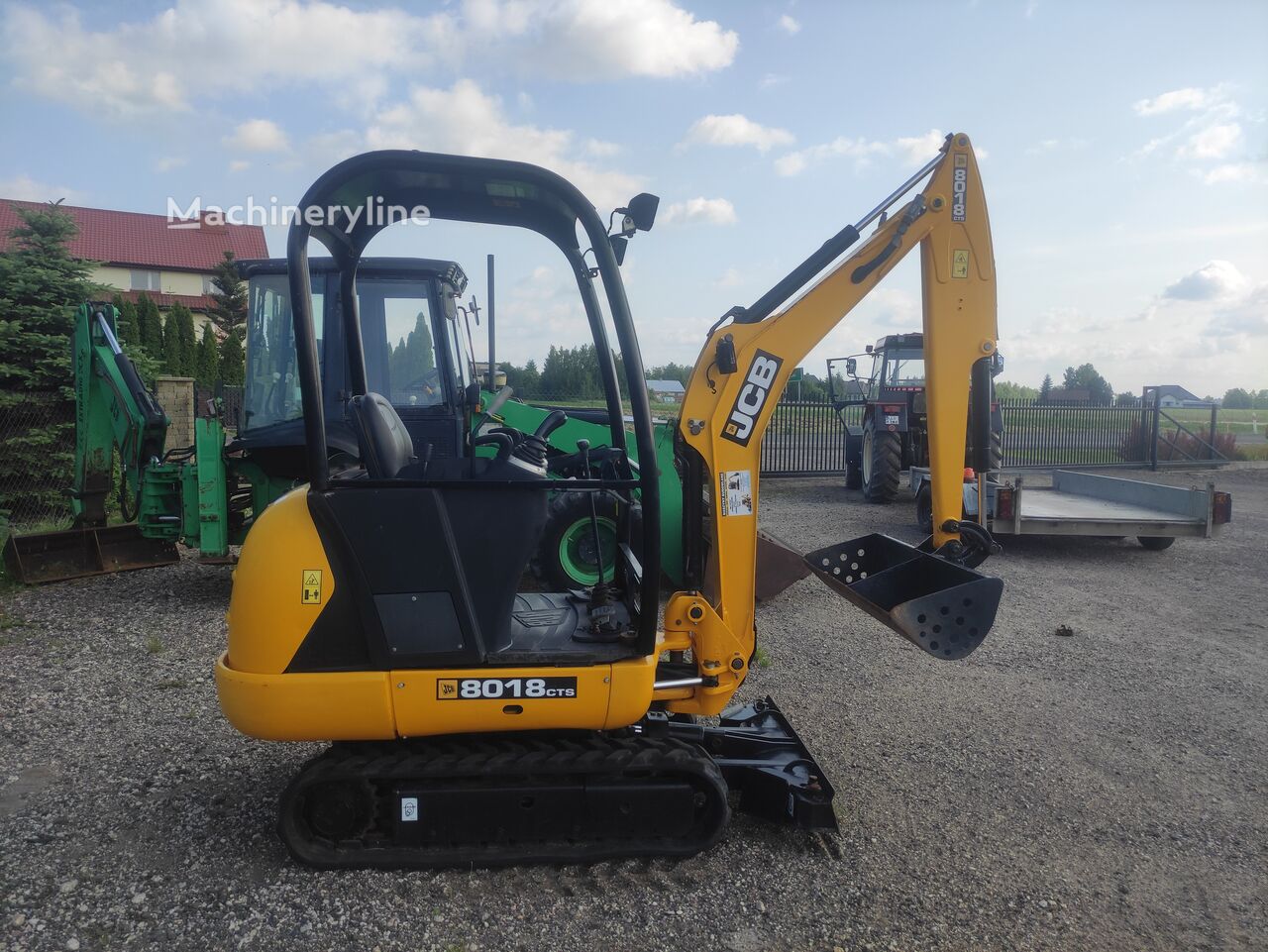 2014 JCB 8018, 3 700 mth, dovoz Skladem v EU — foto 5 z 11