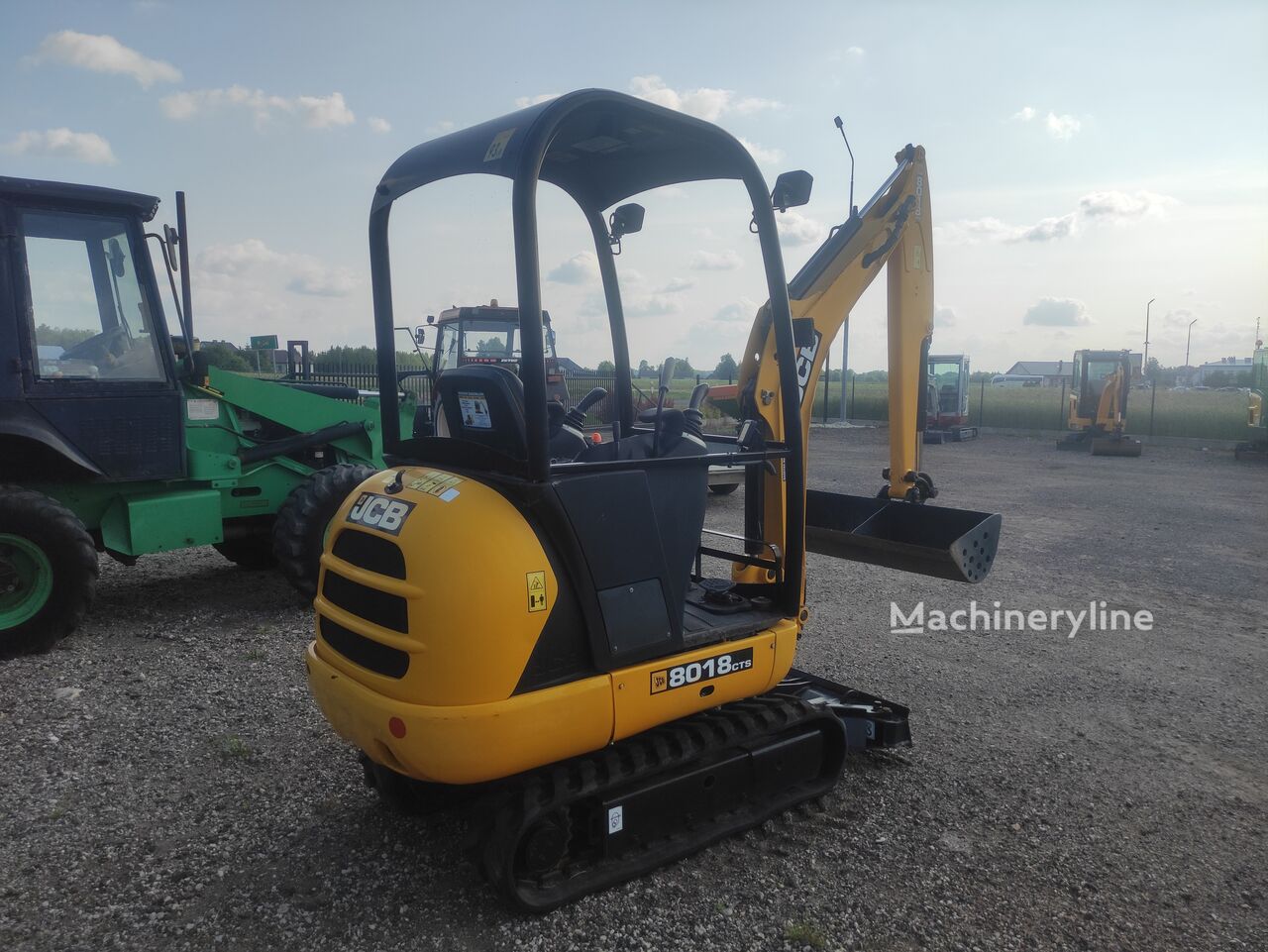 2014 JCB 8018, 3 700 mth, dovoz Skladem v EU — foto 6 z 11