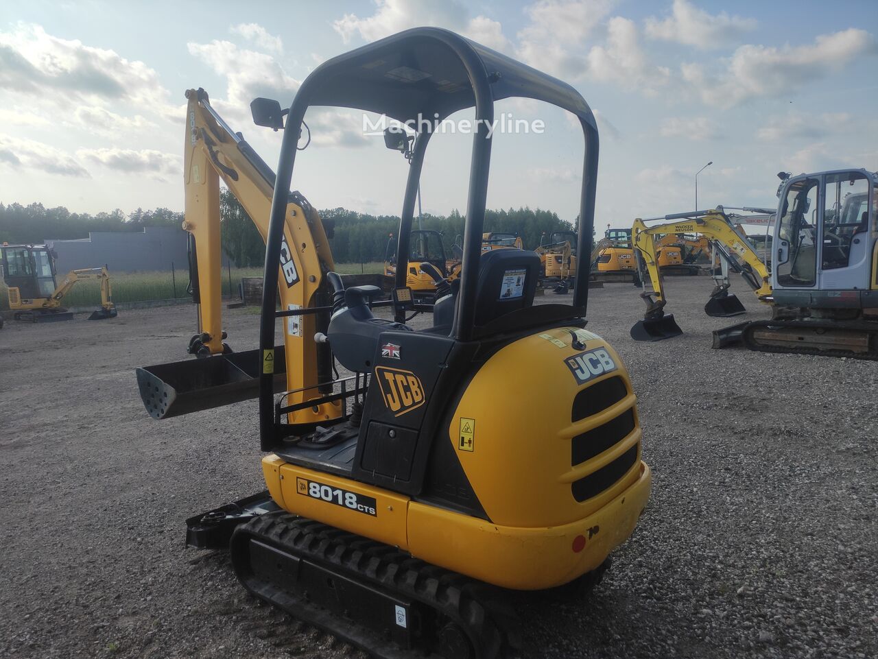2014 JCB 8018, 3 700 mth, dovoz Skladem v EU — foto 8 z 11