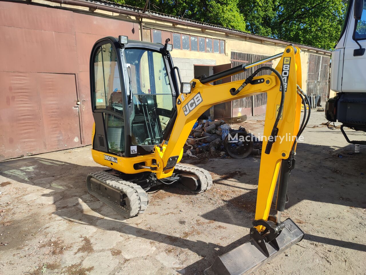 2014 JCB 8018, dovoz Skladem v EU — foto 3 z 7