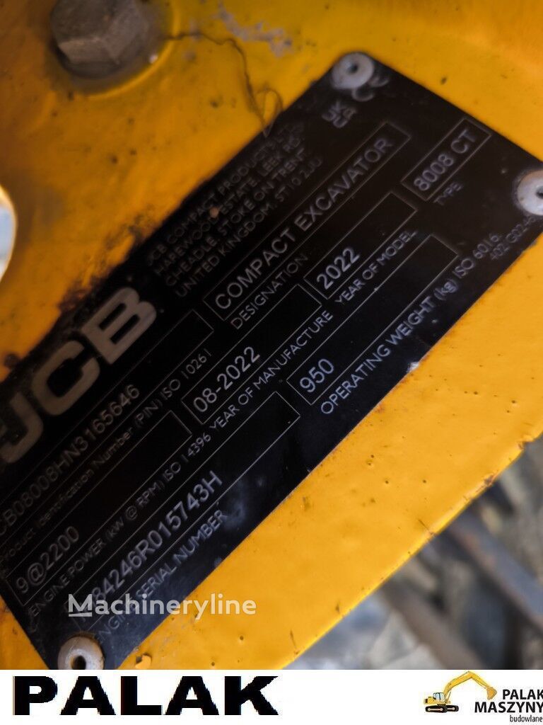 2022 JCB MINI, 788 mth, dovoz Skladem v EU — foto 16 z 16
