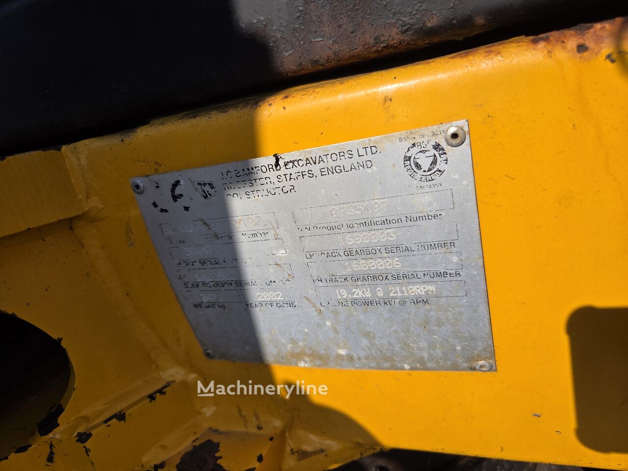 2002 JCB 804, dovoz Skladem v EU — foto 10 z 10
