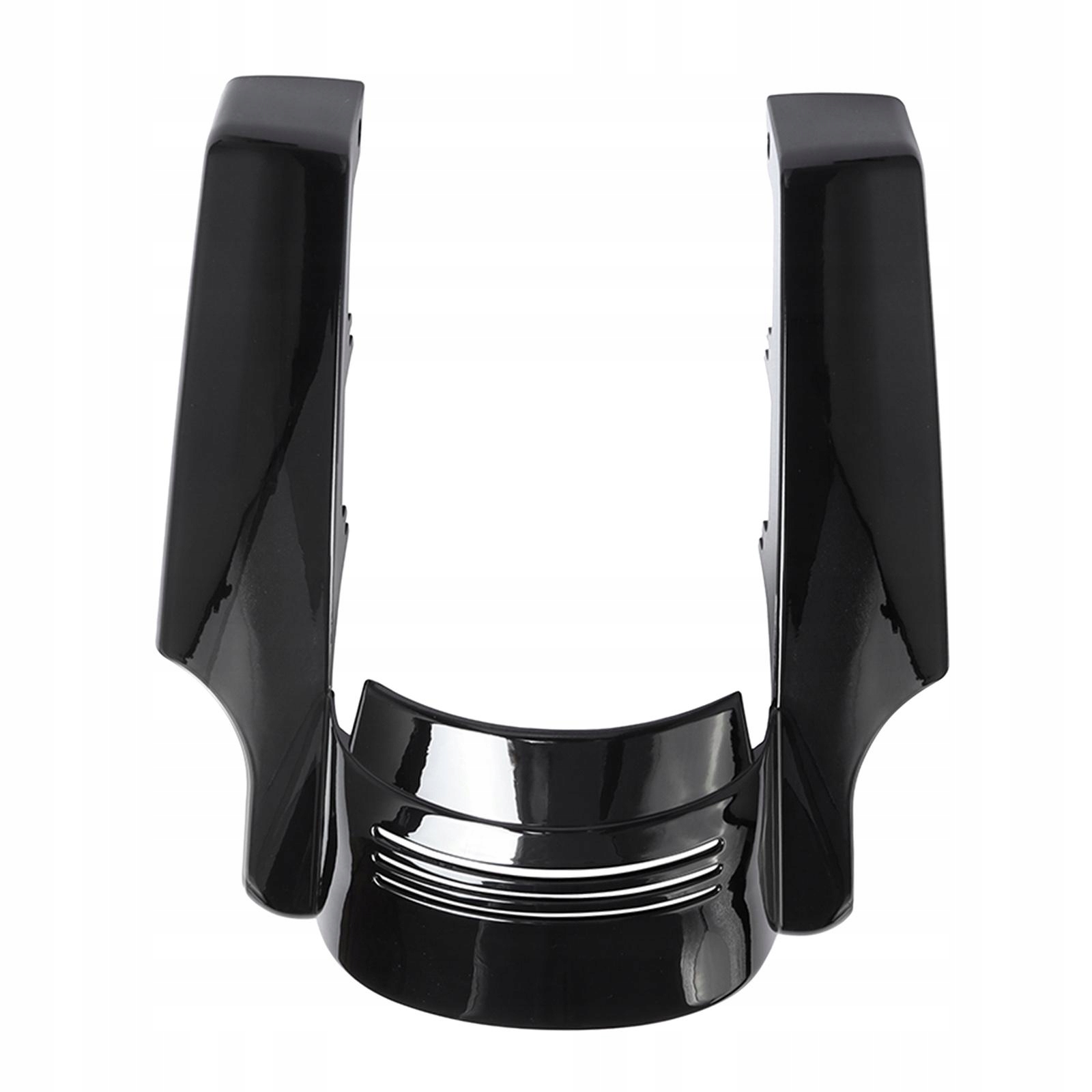 Przedluzenie zadního blatníku 5" sedí na Harley Touring Street Road Light Black, černá, Skladem v EU — foto 1