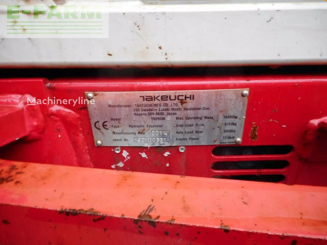 Takeuchi TB295W, dovoz Skladem v EU — foto 6 z 16