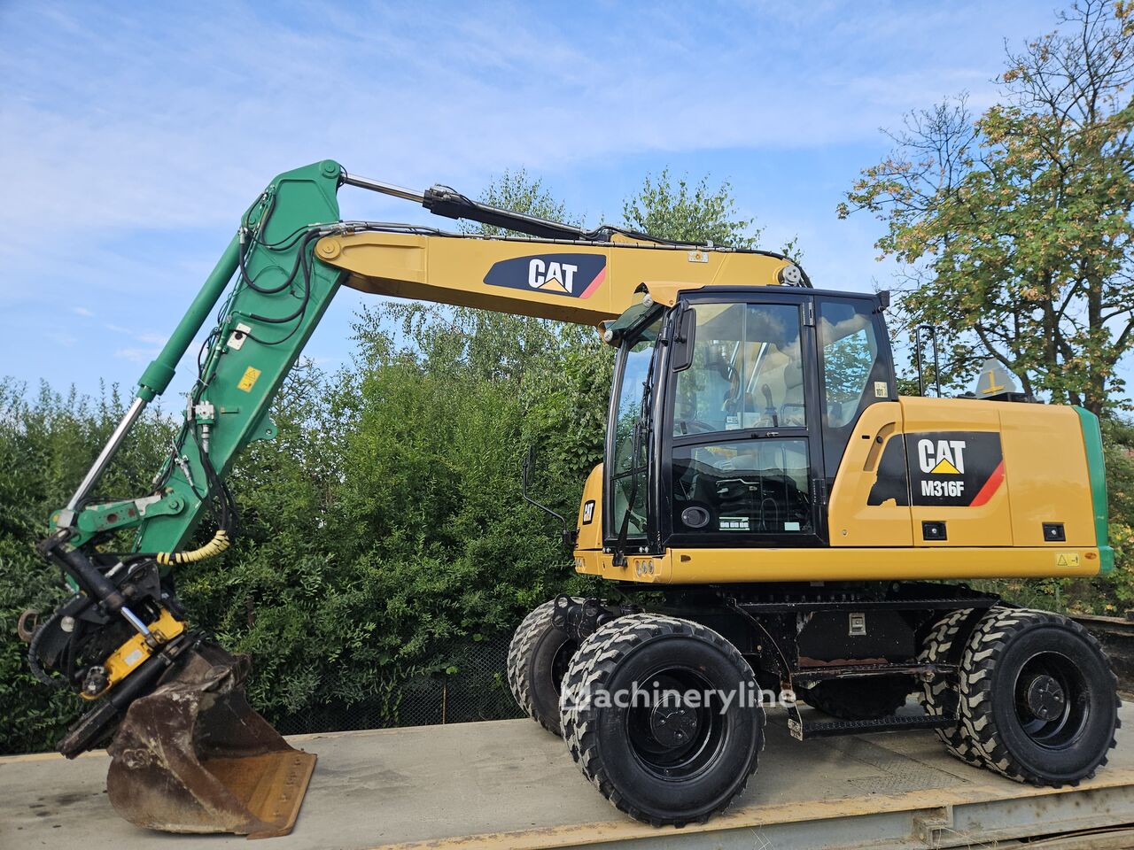 2017 Caterpillar M316F, 10 800 mth, dovoz Skladem v EU — foto 2 z 16