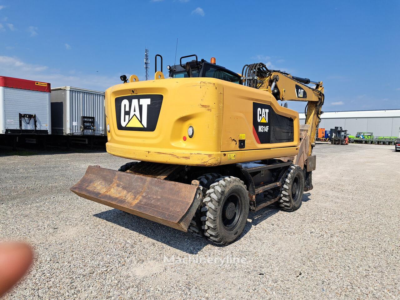 2017 Caterpillar M314F, 6 182 mth, dovoz Skladem v EU — foto 4 z 16