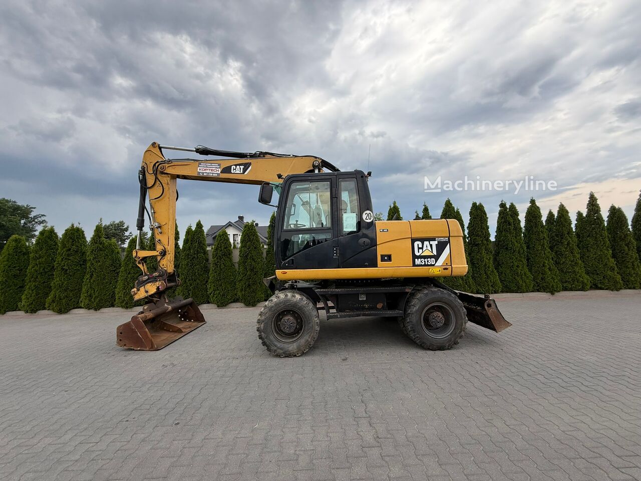 2012 Caterpillar 313, dovoz Skladem v EU — foto 2 z 5
