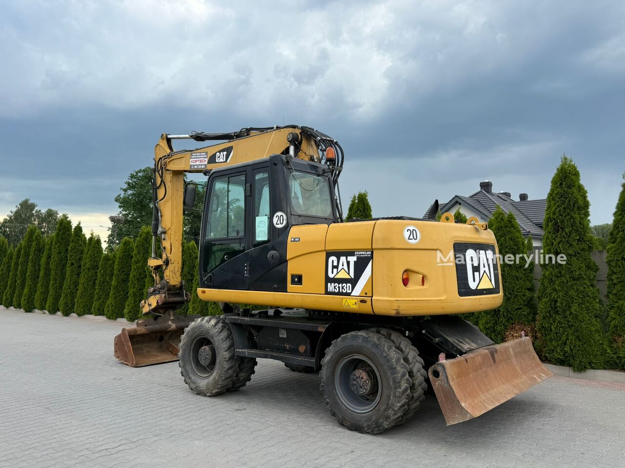 2012 Caterpillar 313, dovoz Skladem v EU — foto 3 z 5