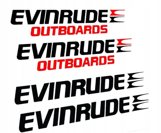 Naklejki Evinrude E-tec, Skladem v EU — foto 1