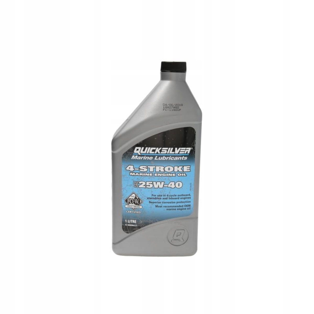 QUICKSILVER Olej na motorů 4T 25W40 1l mineralny, Skladem v EU — foto 1