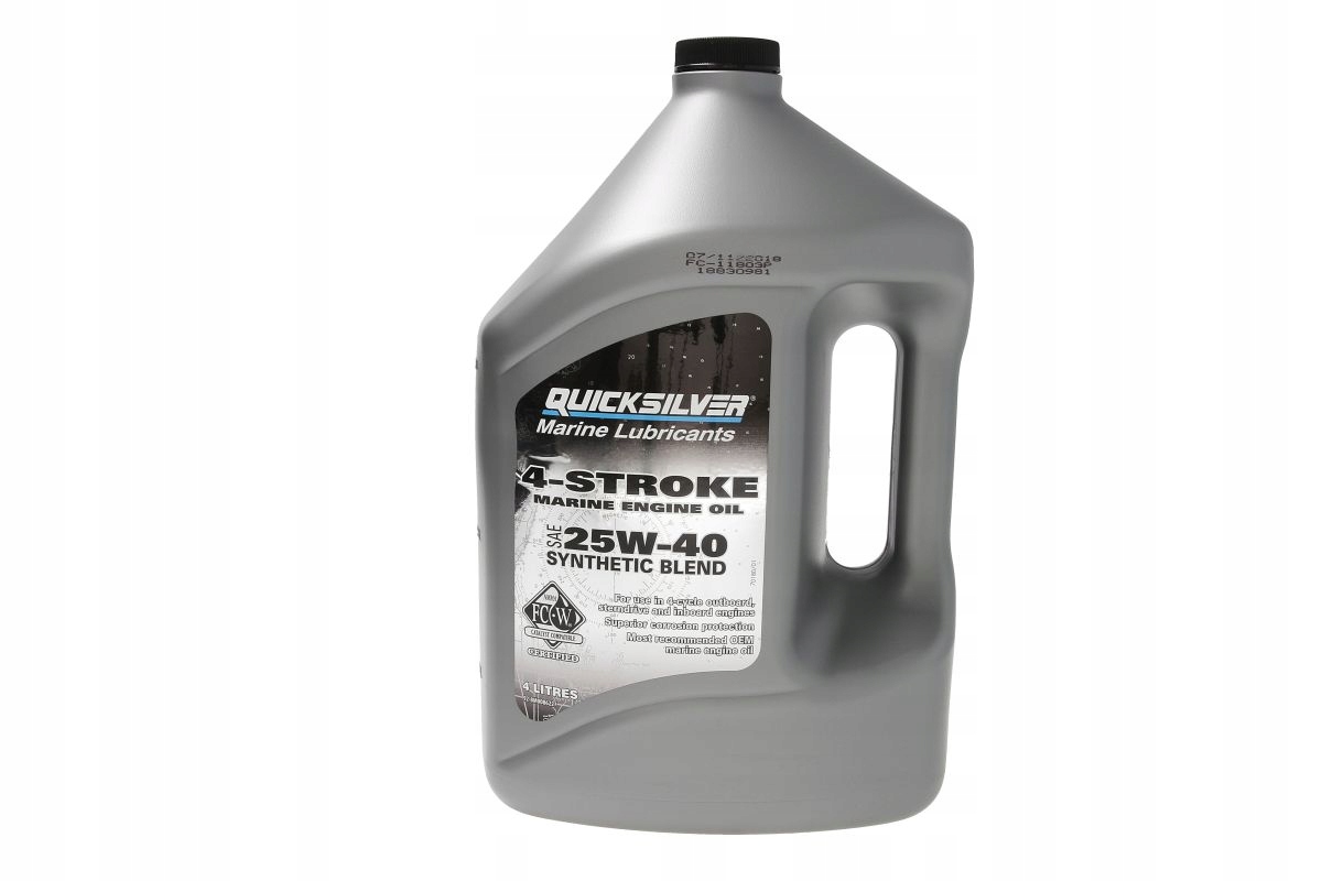 QUICKSILVER Olej na motorů 4T 25W40 4l syntetyczny, Skladem v EU — foto 1