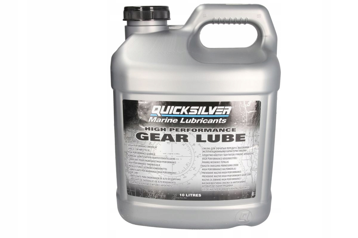Olej převodový Quicksilver Sae90 10l Syntetyk, Skladem v EU — foto 1