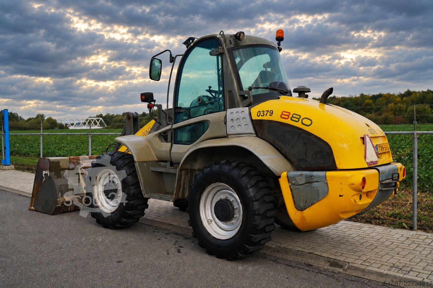 2012 Kramer 880 | 2012, 3 280 mth, dovoz Skladem v EU — foto 5 z 5