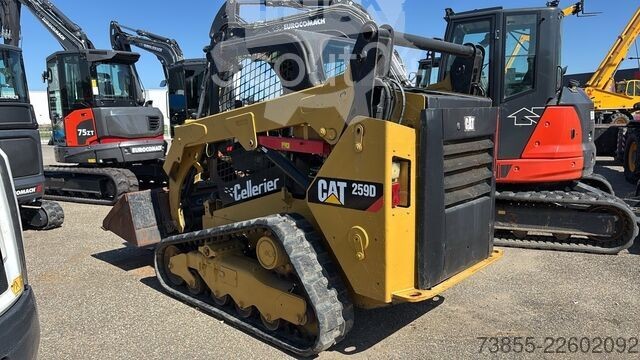 2017 Caterpillar 259D, 1 301 mth, dovoz Skladem v EU — foto 3 z 5
